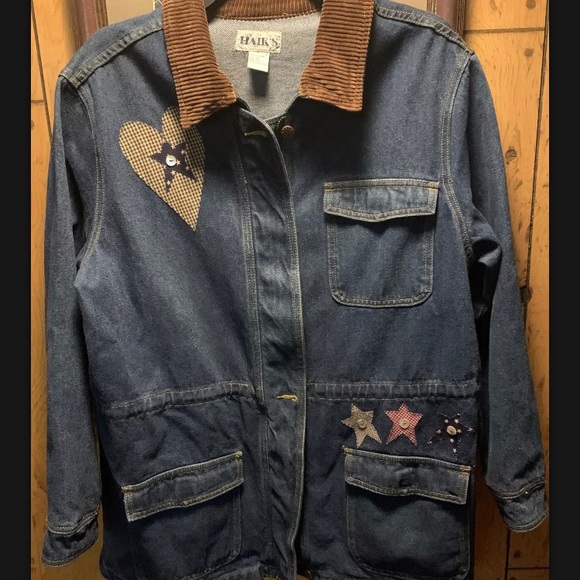 Haiks Women’s Jean jacket Size XL Dark wash access - Picture 1 of 3